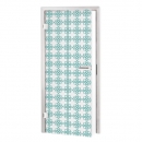 Glastür Folie Filigrane Gitter