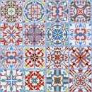 Glastür Folie Crazy Patchwork