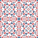 Glastür Folie Blumenverzierung