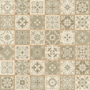 Glastür Folie Azulejo Fliesen