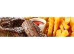 Küchenrückwand Beefsteak