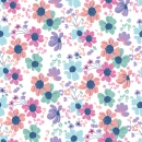 Küchenrückwand Blumen Mix