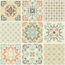 Küchenrückwand Zementfliesen Patchwork