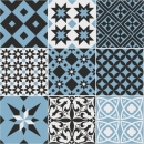 Spritzschutz Portugiesische Kacheln