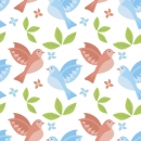 Spritzschutz Küche Vogel Muster