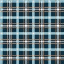 Spritzschutz Küche Blauer Bauernkaro