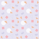 Spritzschutz Küche Geometrie Retro