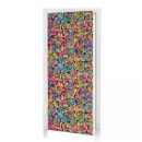 Türfolie Bunte Mosaikfliese