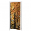 Türposter Herbst Bäume